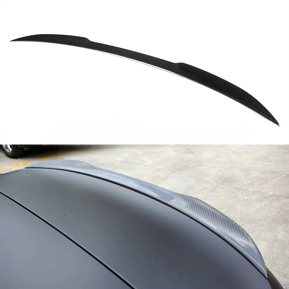 

New M Style Prepreg Carbon Fiber Rear Spoiler Ducktail Trunk Lip Tail Wing for 4 Series G23 G83 M4 2020+
