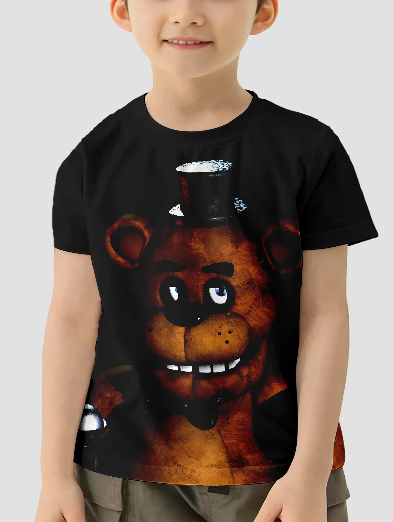 

Bear Children's Clothing Boys Clothes T-shirts for Children T-shirt for a Boy Child T Shirt Tops Short Sleeve 2024 Kids Clothes