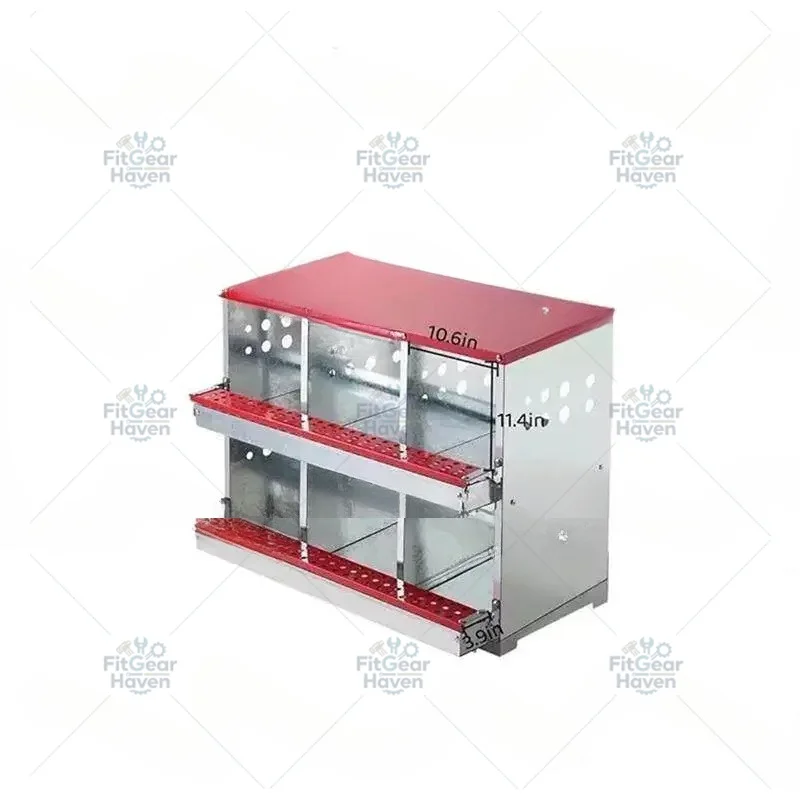 Egg Box, Metal Egg Box Durable and Easy To Clean Chicken, Duck and Goose House Chicken Nest