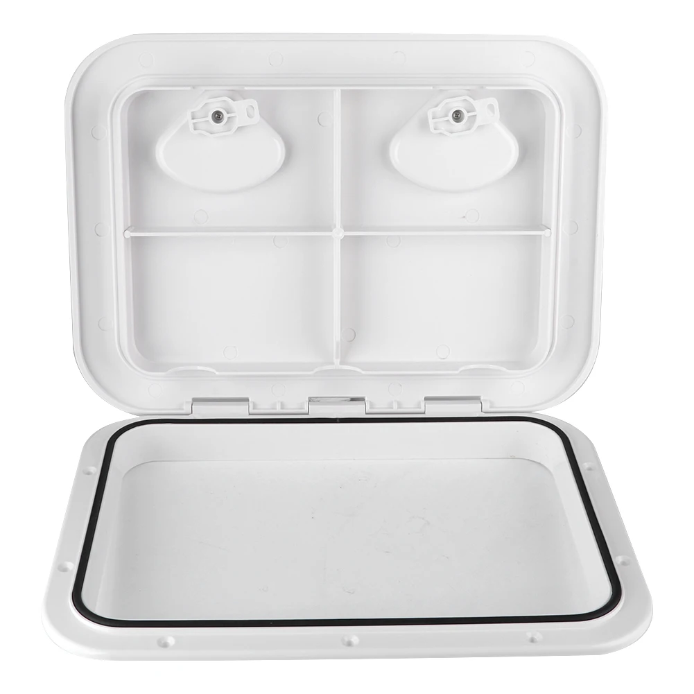 Double Handle Square Deck Access Inspection Cover Anti UV RE-315-440 Marine Boat Yacht Accessory