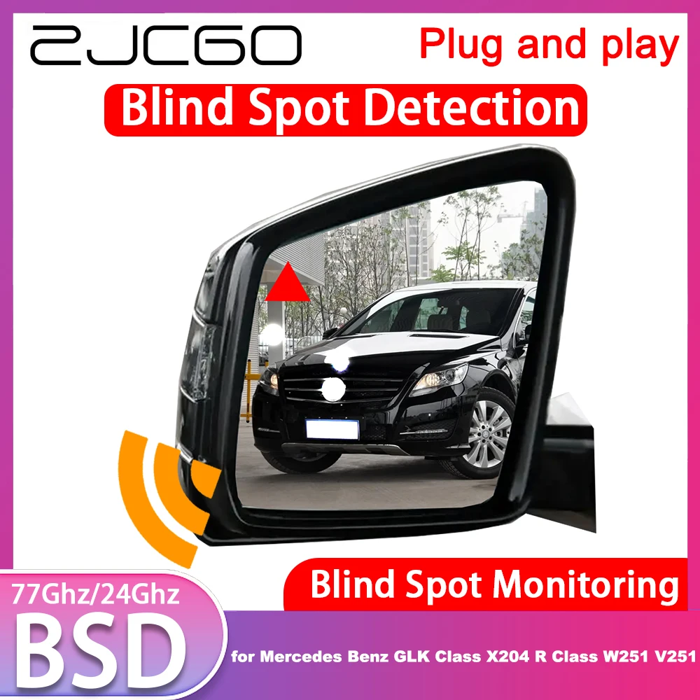 for Mercedes Benz GLK Class X204 R Class W251 V251 Active Blind Spot Assist Detection Monitoring Information System 77GHz Radar