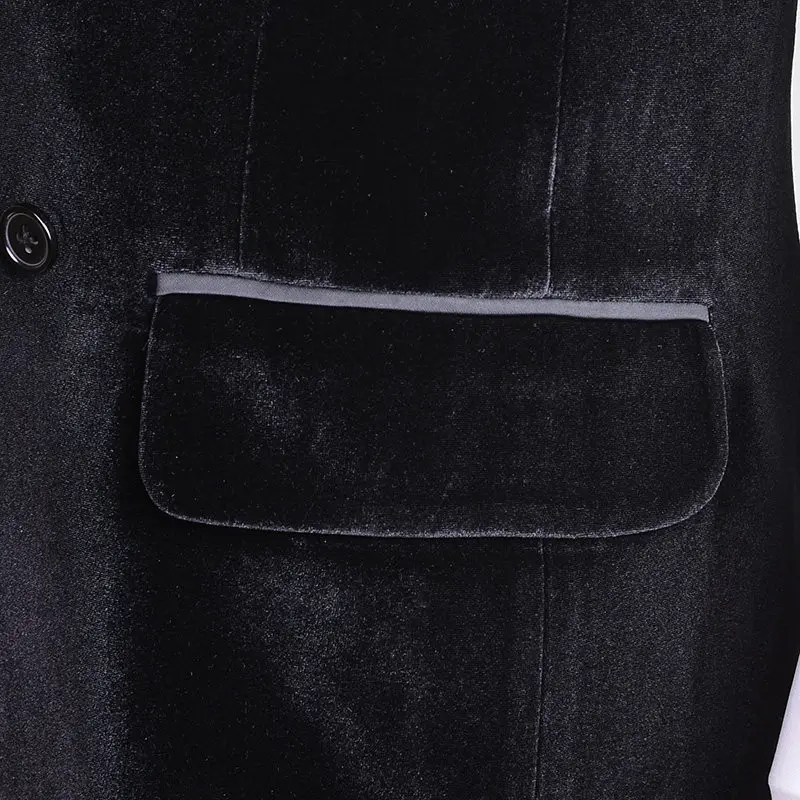 Mode Walzer Ballroom Dance Samt Weste Männer Schwarz Moderne Tanzen Tops Erwachsene Rumba Latin Dance Top Praxis Tragen SL14795