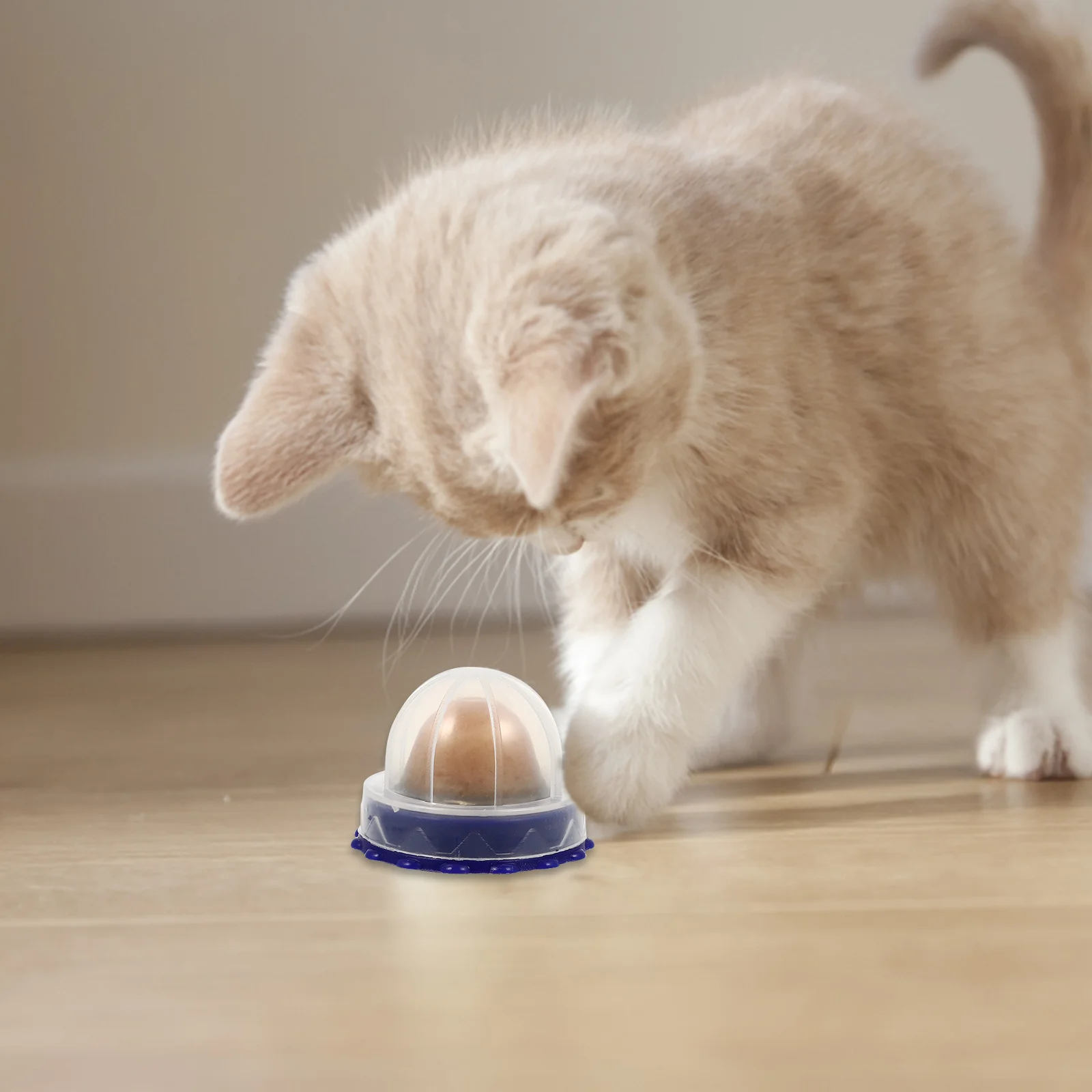 

4pcs Eutrophied Wool Balls For Cats Catnip Candy Treats Lickable Energy Snack Healthy Tongue Exercise Cat Snack Catnip Candy