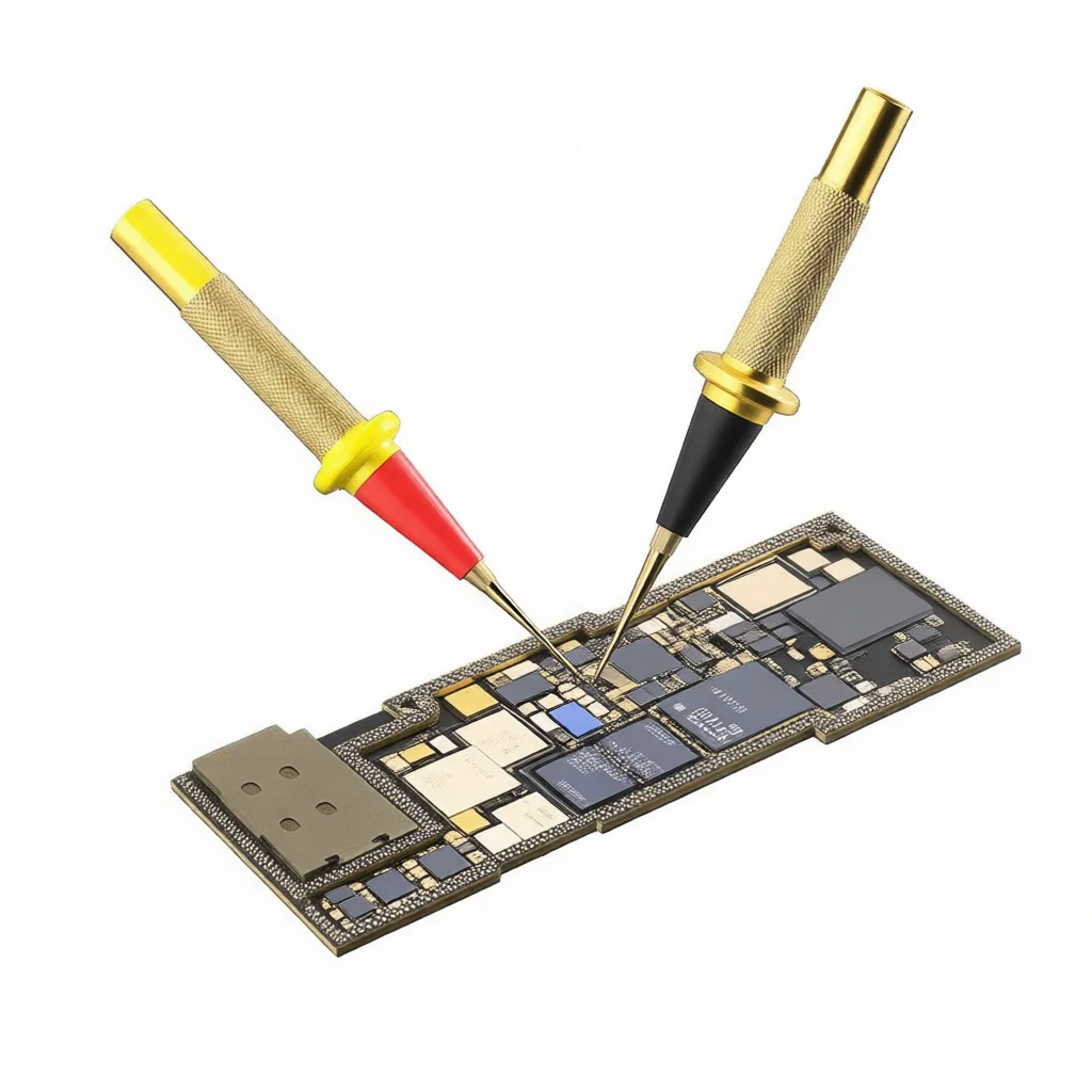 Universal Digital Multimeter Test Leads Needle Tip Probe Silicone Soft Cable Electronic Tools For Maintenance And Repair