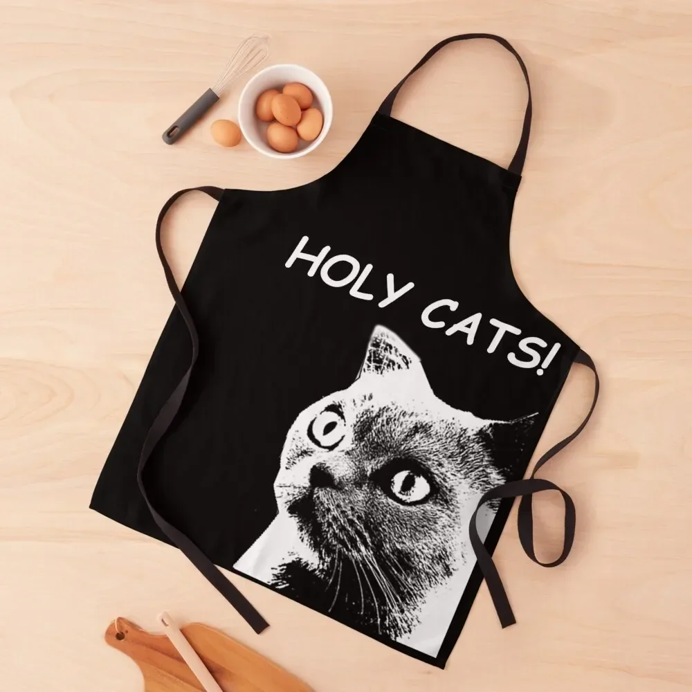 

Holy Cats Apron Kitchen kitchen girl Apron