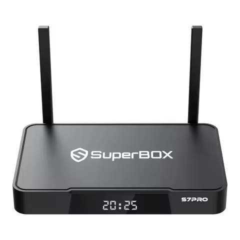 s7 PRO Streaming TV Smart Box 8k 4G+32G with Voice Control USB charging