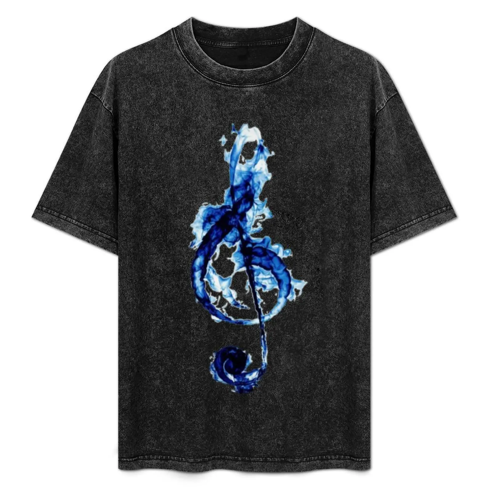 

treble clef T-Shirt t shirts for man pack cotton t shirt designer shirts graphic shirt plain T-Shirt