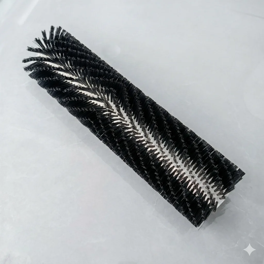 Solar Panel Rotating Cleaning Brush Roller Aluminum Extension Pole Brushless Motor AC DC Powered Eco Friendly view 6