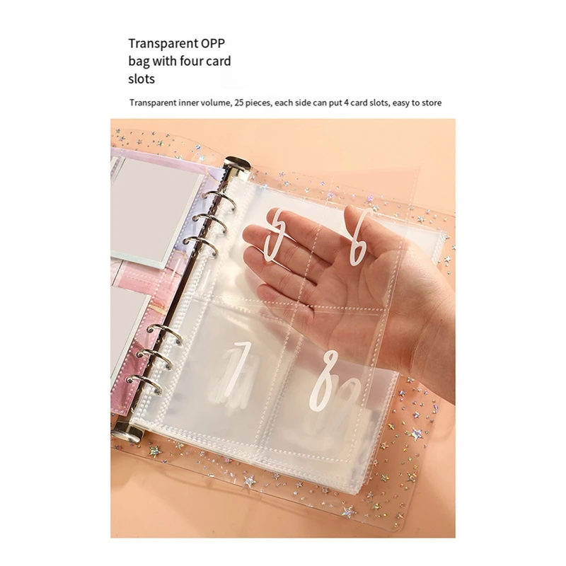 100 Envelope Challenge Binder Savings Binder For Save 5050 With Cash Envelopes For Budget Planning