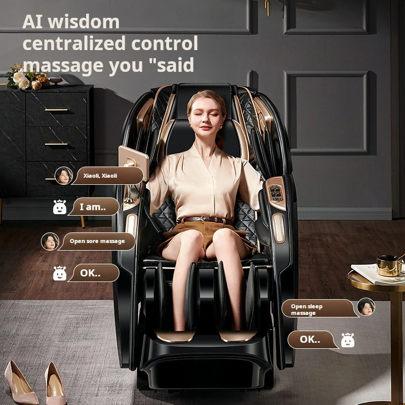 C120 ياماغوتشي أفضل بائع فاخر 4D كرسي التدليك الفضاء كبسولة كامل الجسم مدلك SL السكك الحديدية الكهربائية صفر الجاذبية كرسي تدليك