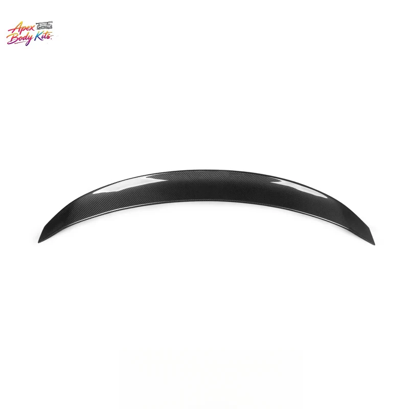 Paktechz Carbon Fiber Ducktail Trunk Lip Rear Spoiler for Maserati Ghibli 2014 - 2018