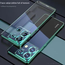 For Infinix Zero 30 5G Case Soft TPU transparent plating Slim protective Back Cover Case For Infinix Zero 30 5G Zero30 Shell