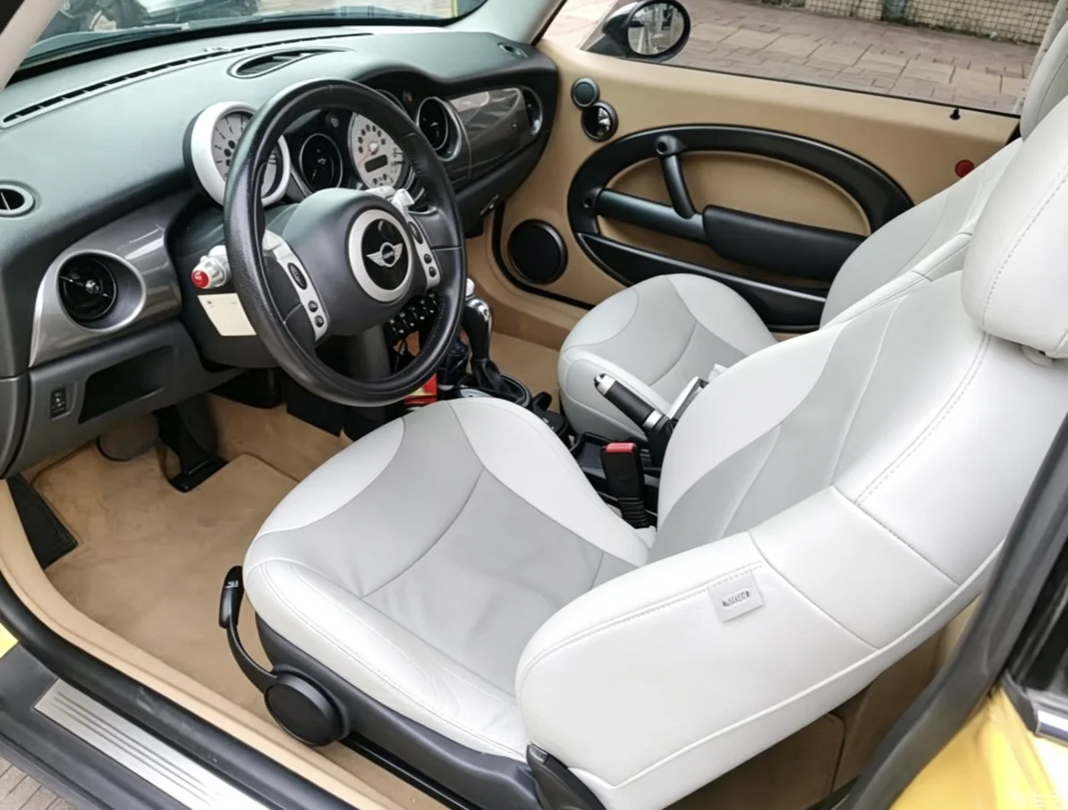 Für Mini R50 Maßgefertigte Autositzbezüge Luxuriöses Nappaleder 100% Passgenau Innenraumzubehör 360 ° Vollständige Abdeckung – Detail 8