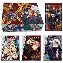 Tarjetas de colección Jujutsu Kaisen, cartas de Metal raras de grado, arena movediza, Gojo Satoru Fushiguro Megumi