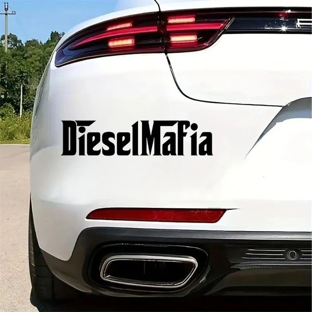 

Car Stickers Diesel Mafia Accessories VINYL STICKER Exterior Parts Decals Sunscreen And Waterproof Cover Scratches Products