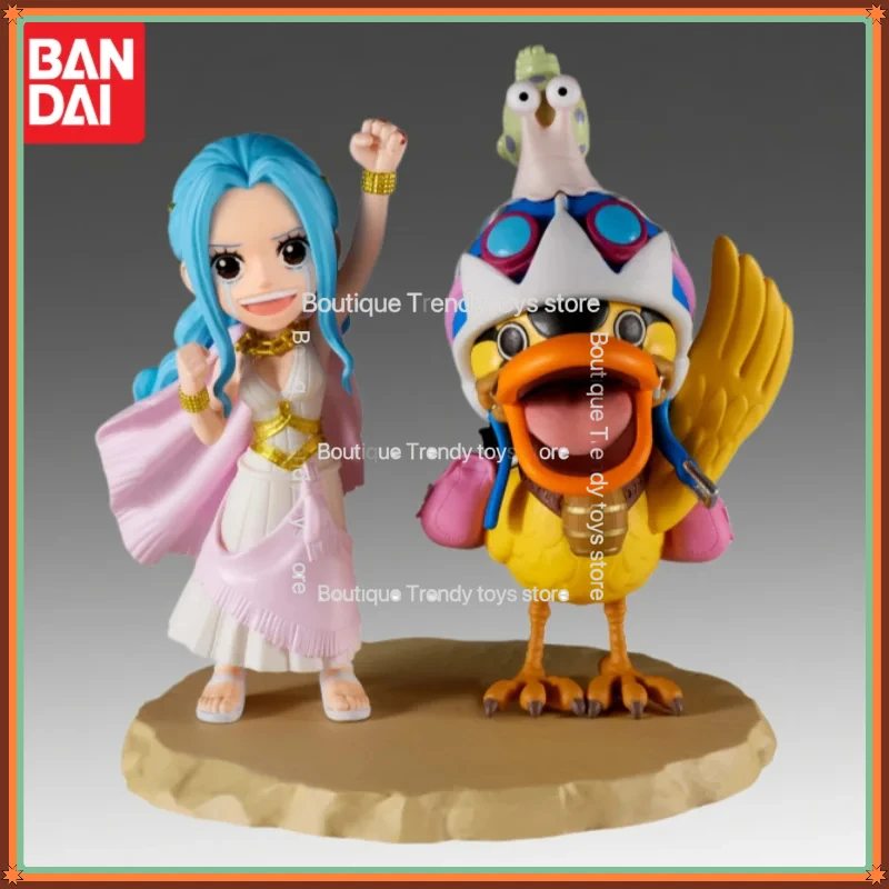 

В наличии: Оригинальная фигурка Bandai Banpresto WCF One Piece Vivi Karoo, новая, в коробке, модель аниме-персонажа, игрушка.