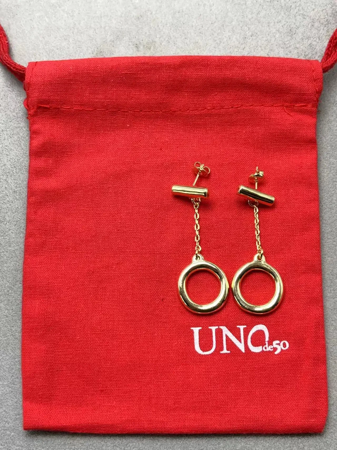 2023 UNOde50 earring Venda Quente Espanha Alta Qualidade Exquisite Mulheres Brincos Romântico Jóias Gift Bag