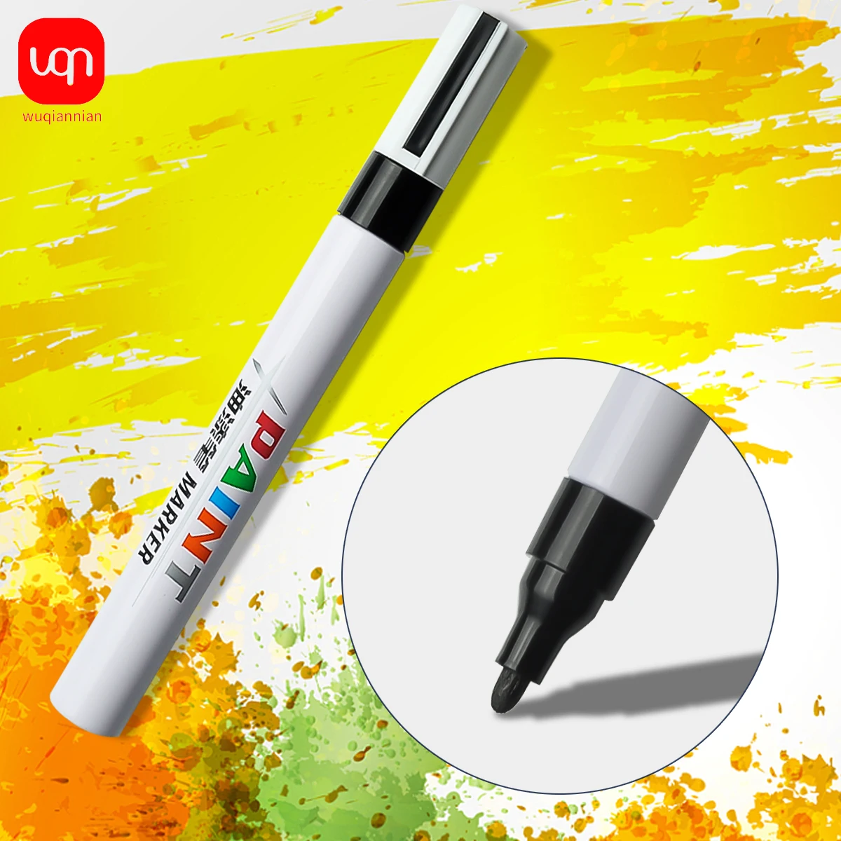 Auto Kras Reparatie Pen Auto Touch Up Verf Pen Vulling Remover Voertuig Rubber Band Cd Metaal Permanente Verf Marker Voor Auto Styling