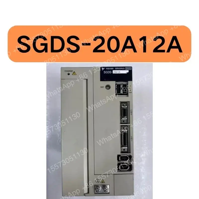 Second hand SGDS-20A12A third-generation 2KW servo driver tested OK and function intact