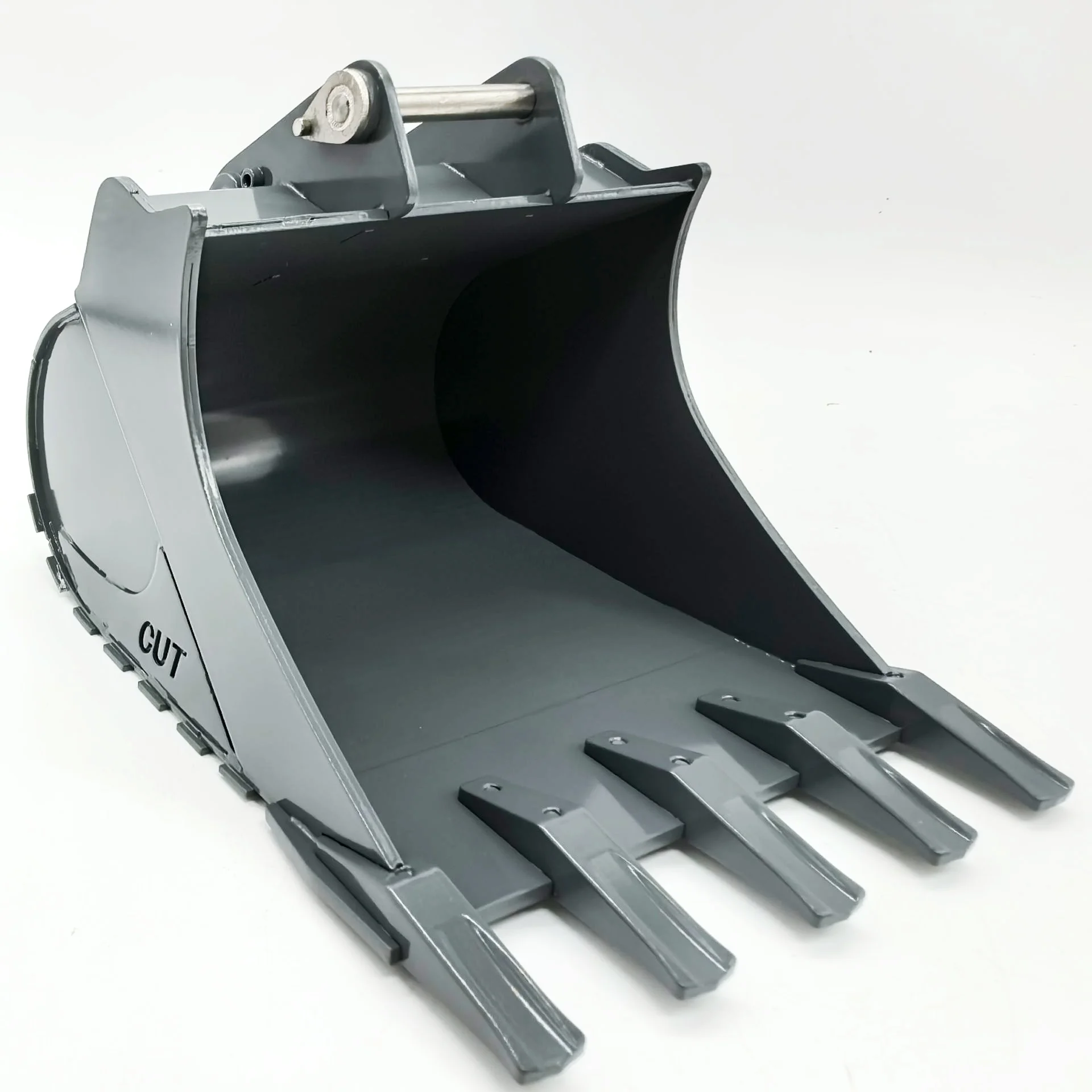 JDM 1/14 CUT Metall-Flachkorb-Zubehör für 1/14 Hydraulischer RC-Bagger 914 Ferngesteuerter Bagger Fahrzeug-Autoteile TH24 – Detail 1