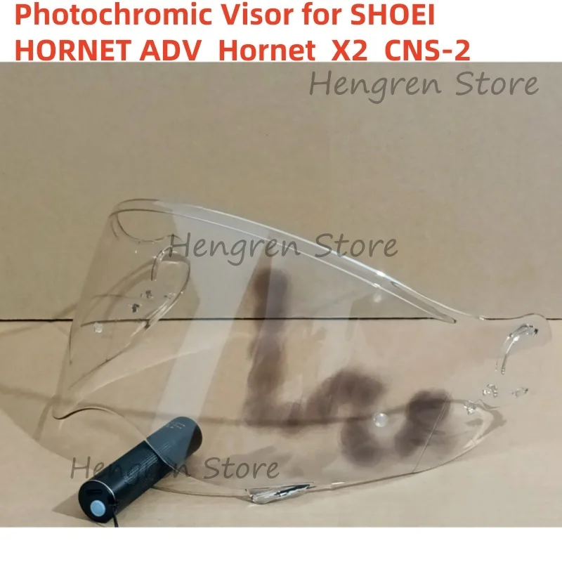 SHOEI Hornet ADV/X2 調光シールド 交換用 フォトクロミック Photochromic Helmet Visor for SHOEI HORNET ADV Hornet X2 CNS-2