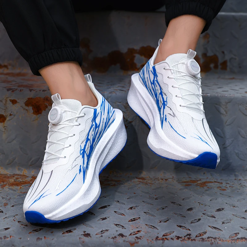 

Men Sports Running Shoes Casual Marathon Breathable Lightweight Women's Comfortable Athletic Nonskid Walking Sneakers Shoes