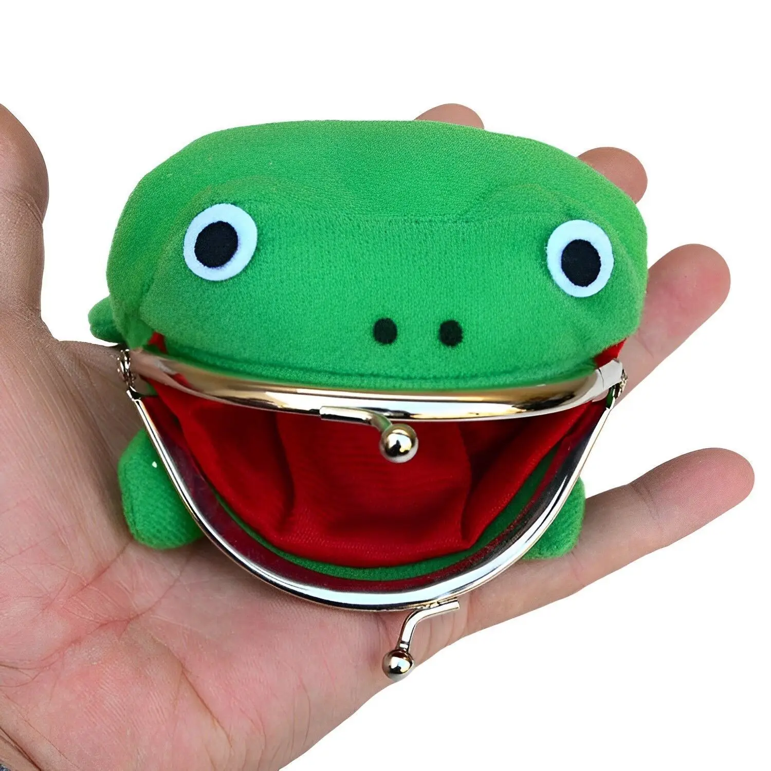 Nueva cartera bonita de rana de dibujos animados Naruto Naruto dibujos animados animación periférica monedero de felpa regalo