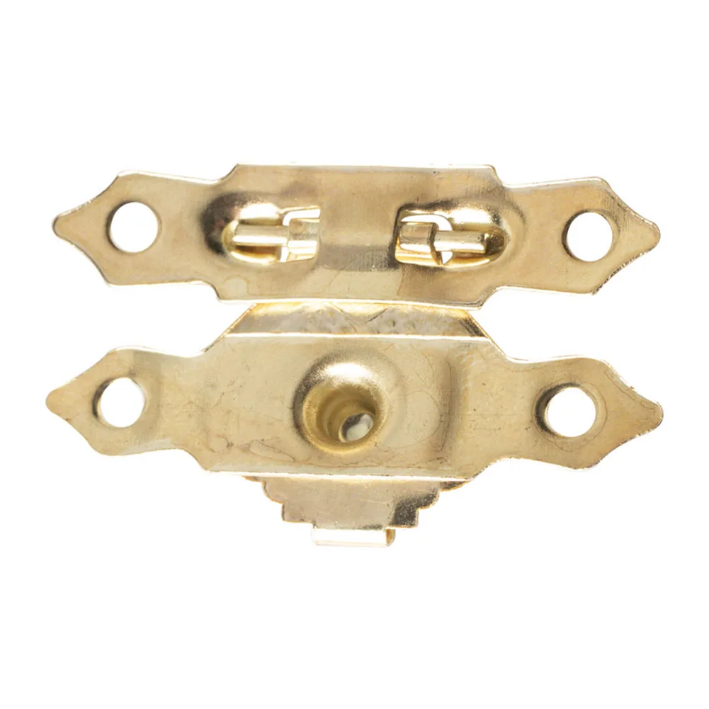 

10Pcs Buckles Box Latch Clasps Antique Bronze Iron Jewelry Box Padlock Hasps Latch Clasp Lock Wooden Box Hardware Accessories