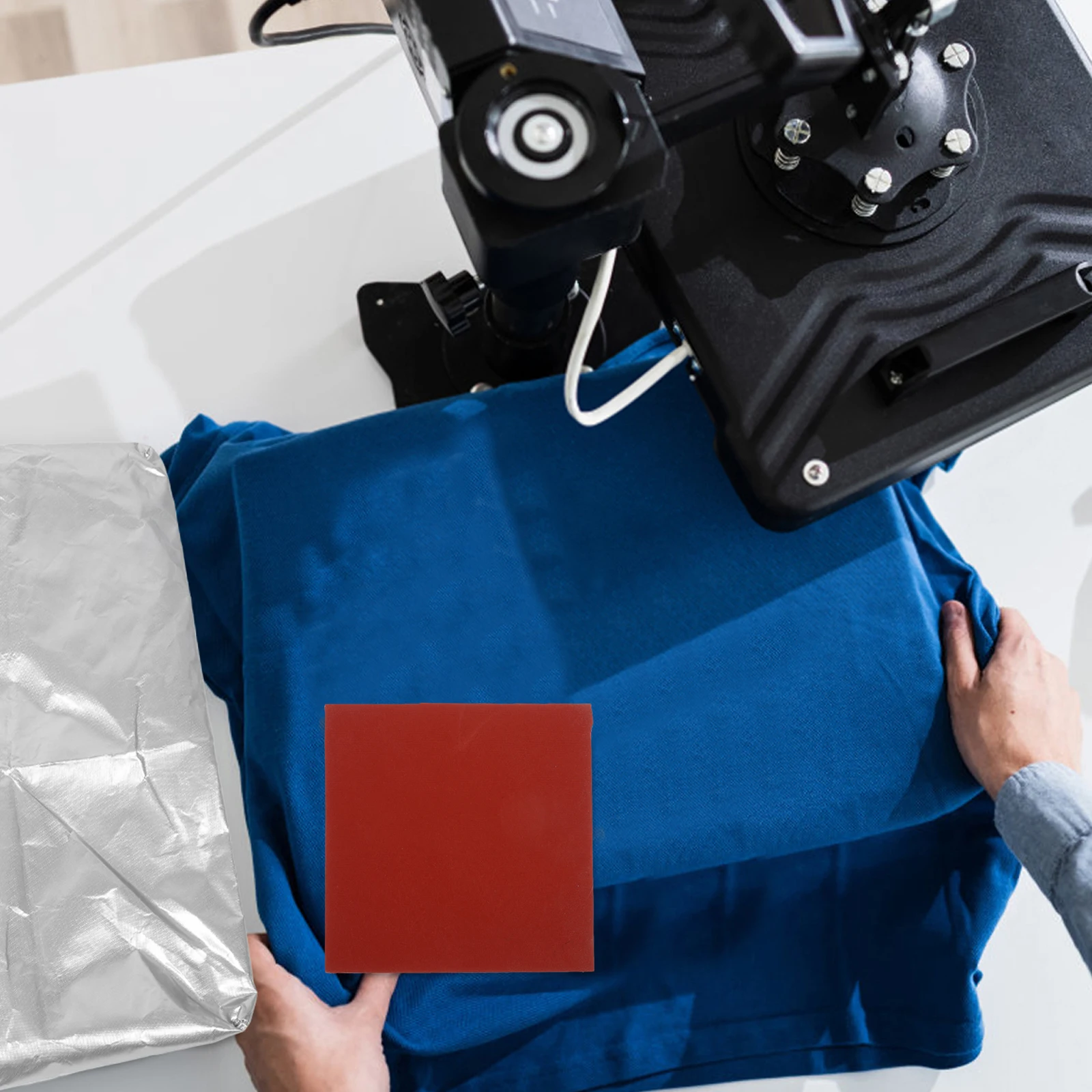 

Heat Press Machine Pad Insulation Mat Convenient Pillow Hot Pressing Home Accessory Flat Iron Silicone Rubber Insert