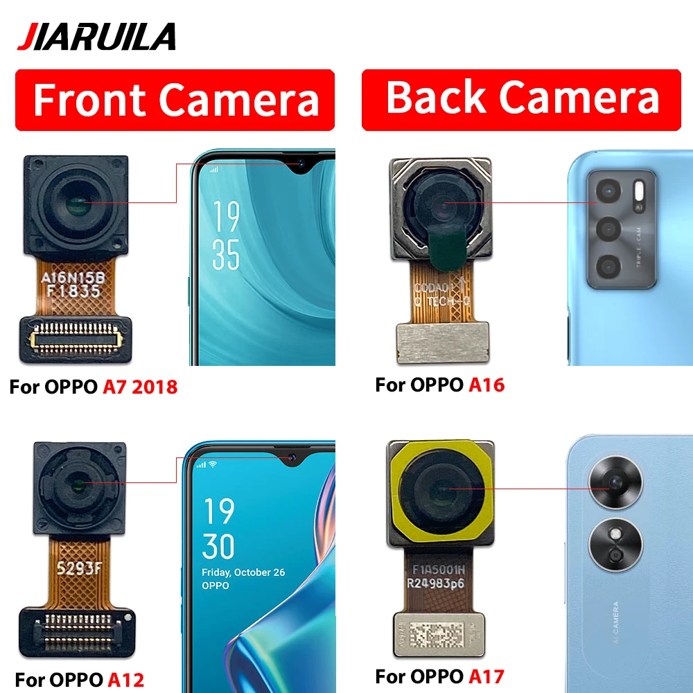 الكاميرا الأمامية فليكس الجبهة الخلفية وحدة الكاميرا الخلفية الكابلات المرنة ل ممن لهم A12 A15 A16 A17 A53 A57 A92 A95 4G 5G #2