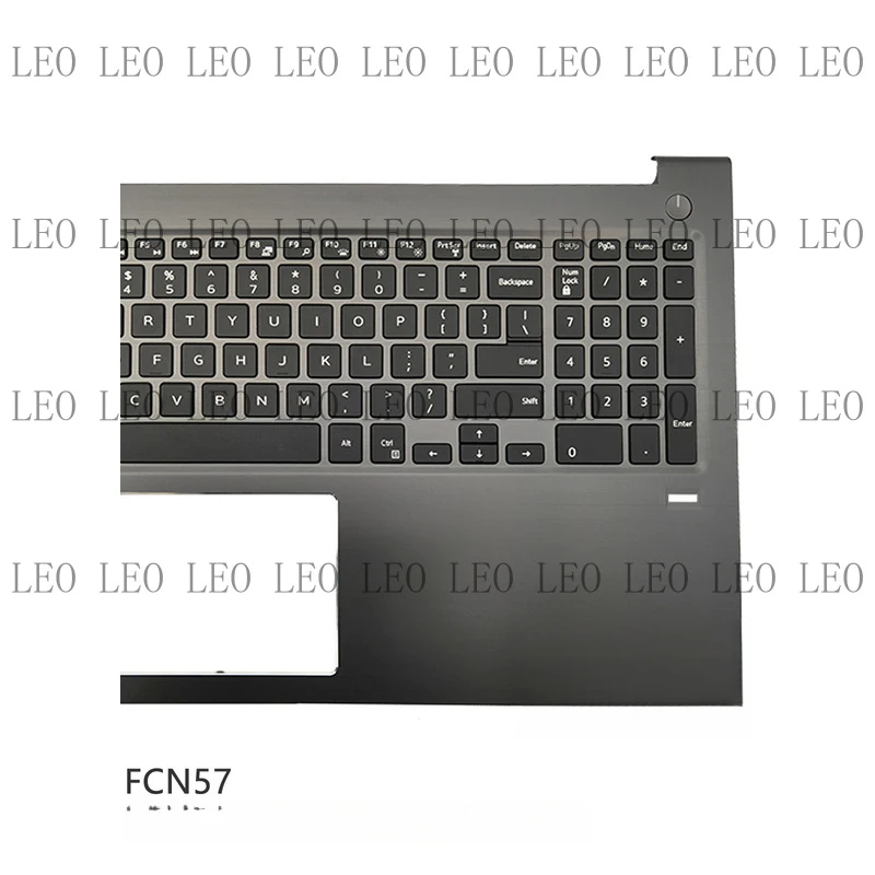 

SS NEW For DELL Vostro 5568 V5568 Palmrest Upper Case Backlit Keyboard 0FCN57 FCN57