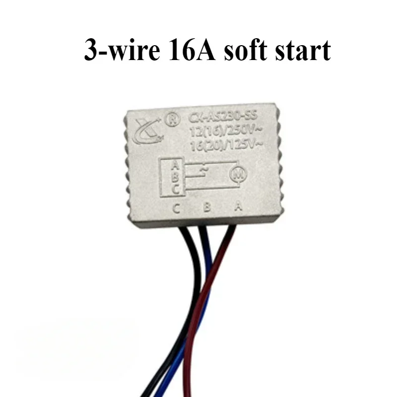 Suitable for Slotting/Angle Grinding/Cutting/Aluminum Saw/Chain Saw etc. Driver Module 3-wire 16A soft start