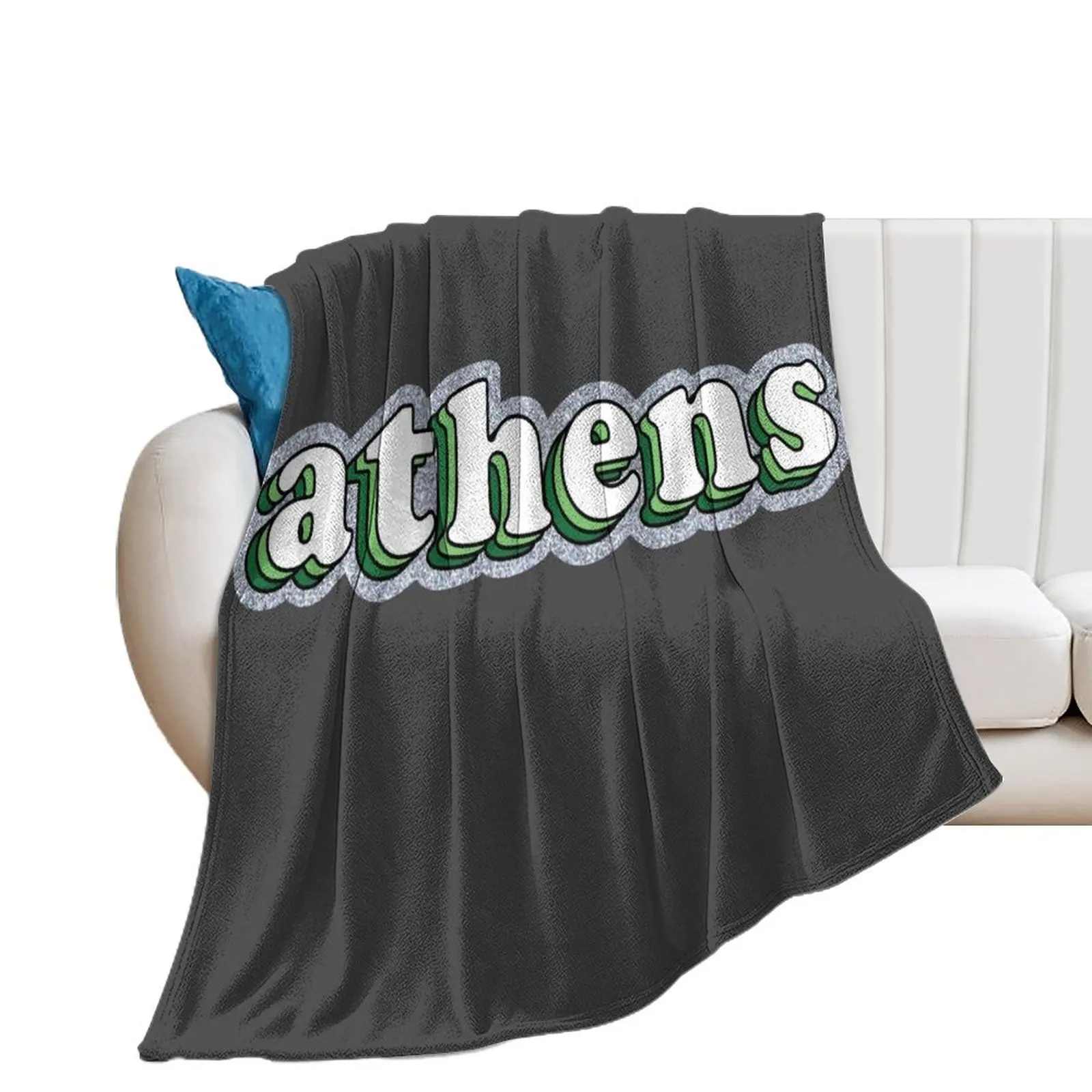 

Athens Glitter Throw Blanket Nap Flannels Comforter Blankets