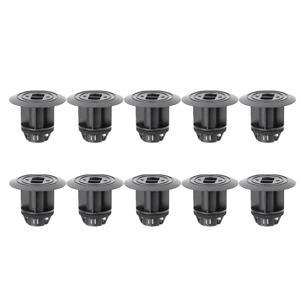 10x Rocker Moulding Retainer With Sealer For Toyota 90467-22015 Practical Plastic Auto Acesssories Tools