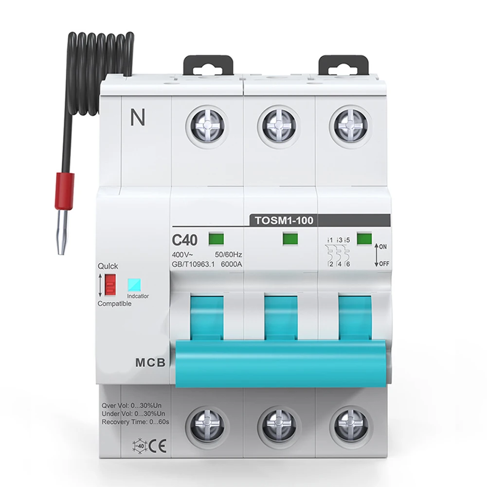 

For Tuya For WIFI Compatible Circuit Breaker with Class 1 Electricity Metering for Effective Energy Management