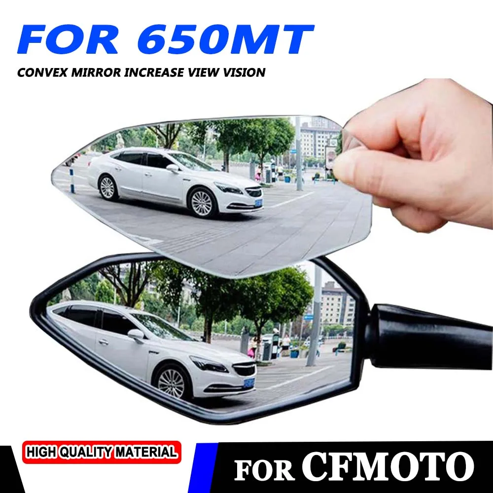 

For CFMOTO CF MOTO 650MT MT650 MT 650 MT Motorcycle Accessories Wide Angle Rearview Mirrors Lens Side Mirror Convex Mirror