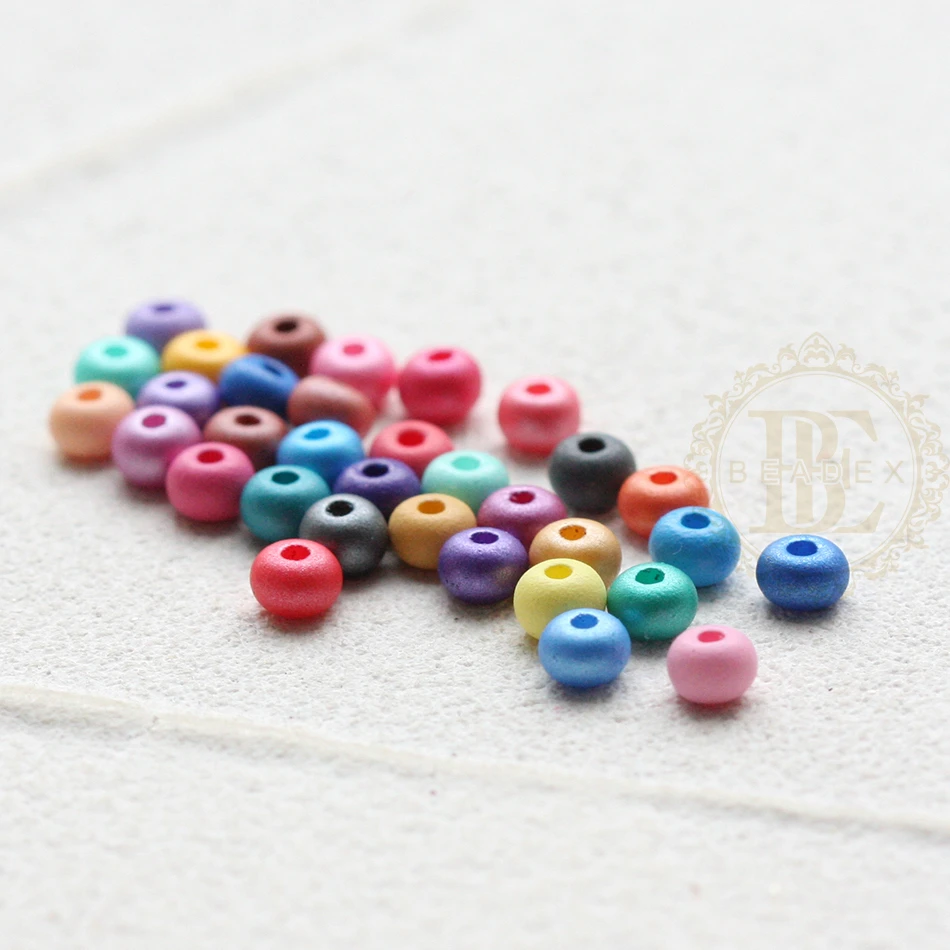 10 Grams Czech Preciosa 6/0 Seed Beads - PermaLux Dyed Chalk (6C7-1)