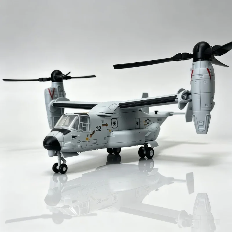 1/72 Kreative Militärserie V-22 Osprey Tiltrotor-Hubschrauber-Modellbausatz, Klebstofffreier Flugzeug-Bausatz, DIY-Spielzeug als Geschenk – Detail 3