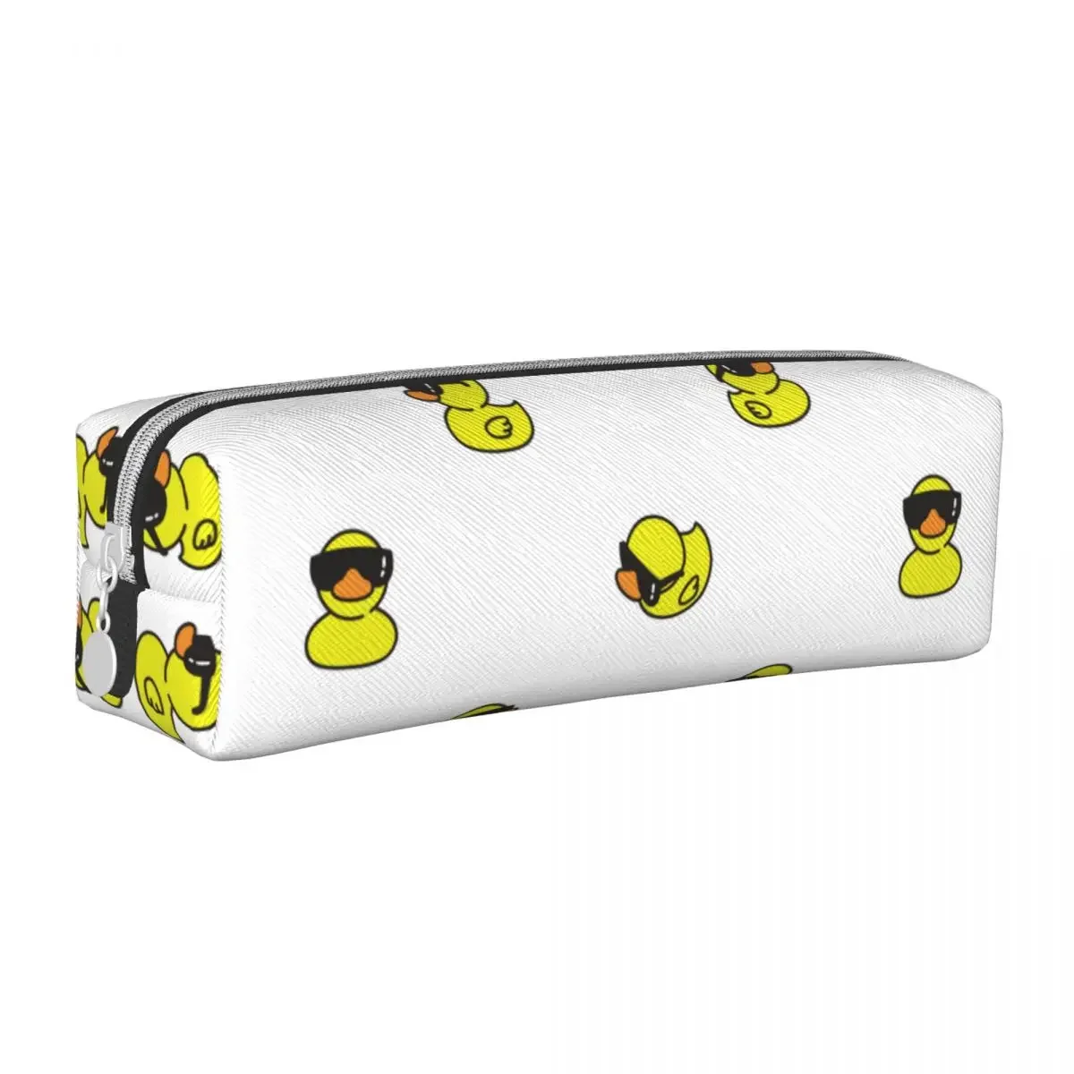 

Cartoon Yellow Duck Pattern Pencil Case New Pen Box Bag Girl Boy Large Storage School Supplies Cosmetic Pencilcases