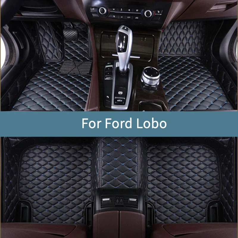 Car Floor Mats For Ford Lobo 2018 2019 2020 2021 2022 2023 2024 2025 2026 Floor Mats For Cars All Weather Waterproof Full Set