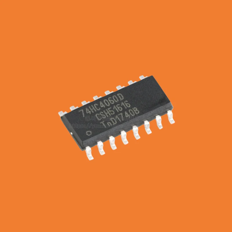 10pcs/Original genuine 74HC4060D, 653 SOIC-16 with oscillator 14 level binary ripple counter
