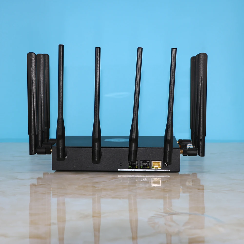 5G Router with SIM Card Slot SUNCOMM Outdoor 5G Antenna WIFI 6 Firewall Mesh Cat 6  Wireless Unlock 5G Router