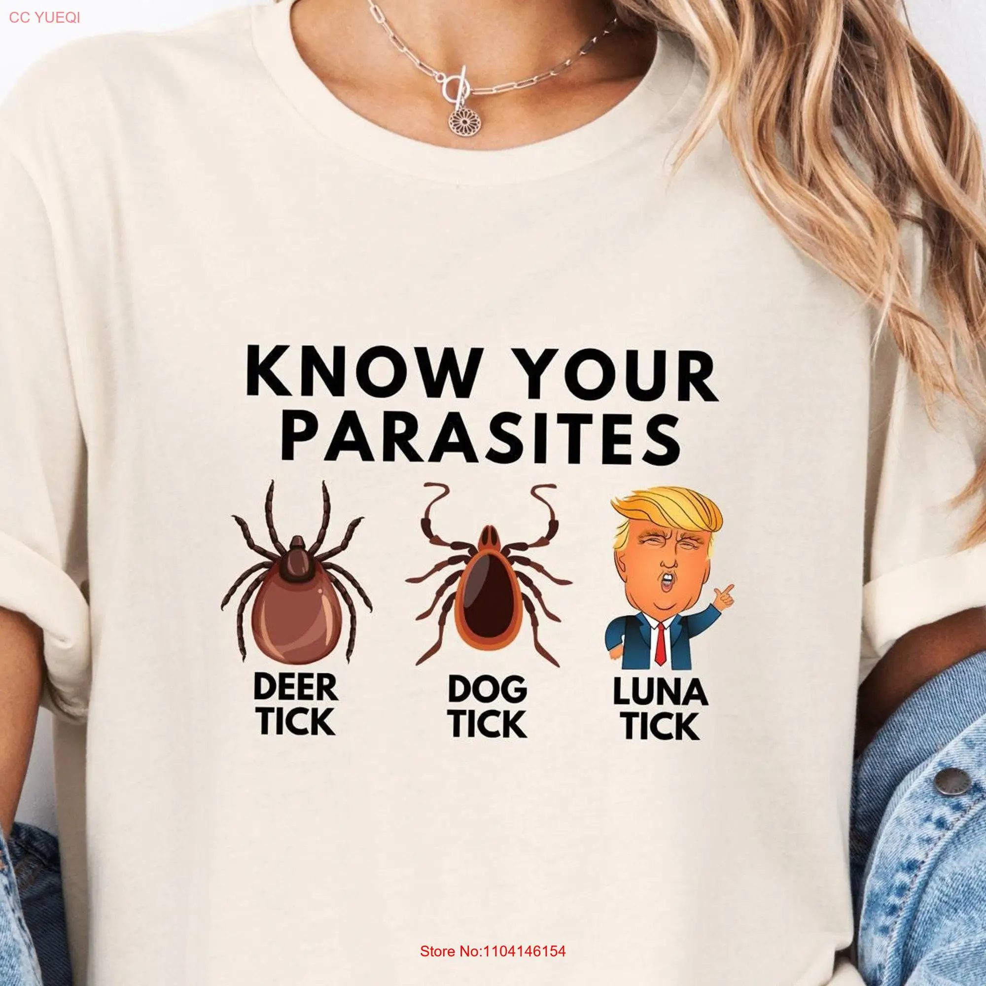 Know Your Parasites T Shirt Madam President Kamala Harris Anti Trump DemocraT Political long or short sleeves