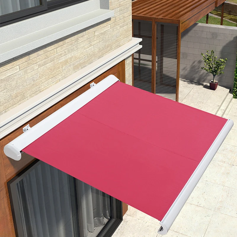 Telescopic awning outdoor awning sun-proof and rain-proof awning courtyard balcony electric