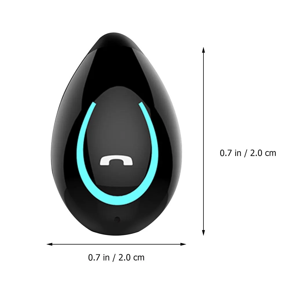 

50mAh Invisible Earbuds Mini Headphones Portable Sport Waterproof Wireless Earphone Stereo Call Headset