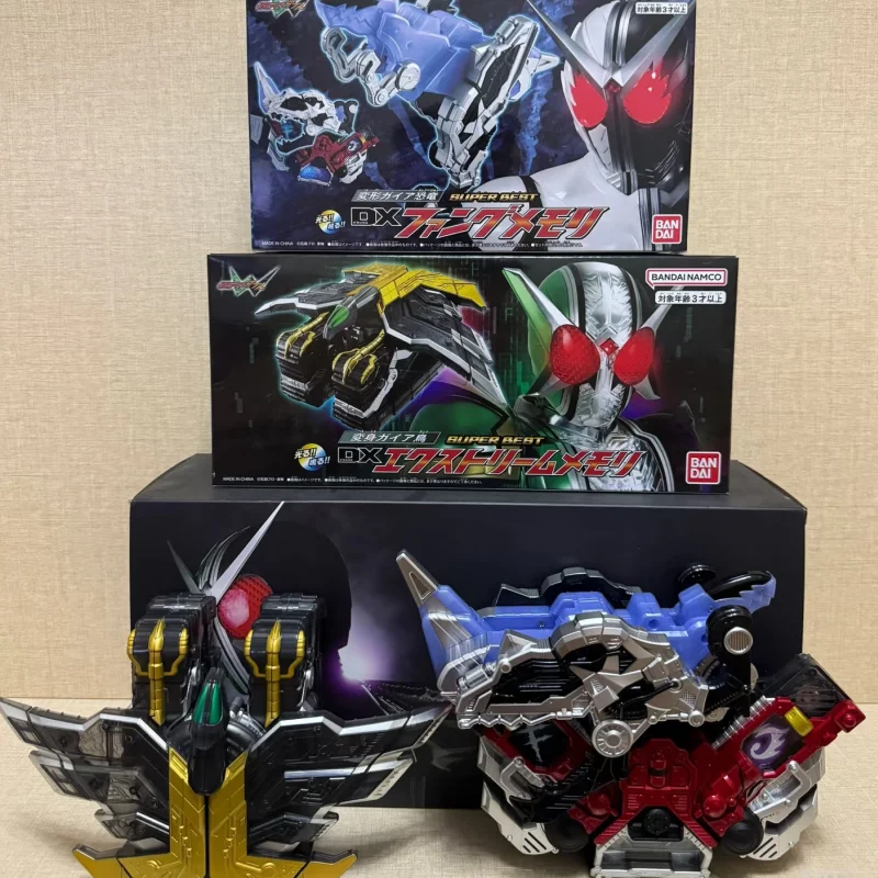 Original Bandai Kamen Rider W pilote Double pilote 20th anniversaire Kamen Rider transformateur de mémoire invocateur ceinture garçon jouet cadeau