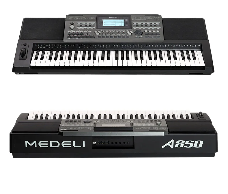 China Sell MEDELI A810 Electronic Organ A850 Electronic Organ Playing Professional 61 Keys Keyboard