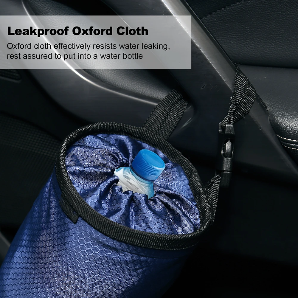 Poubelle de voiture Portable, sac poubelle pliable Pop-Up pour voiture, corbeille à déchets étanche, organisateur de déchets de voiture