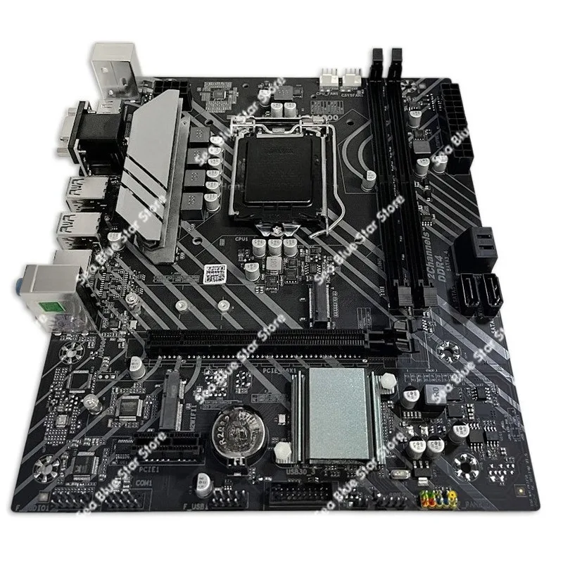 New H511 Main Board H510 Desktop Motherboard LGA1200 Pins Support 10th Generation 11th Generation CPU Memory Slot DDR4 - view 3
