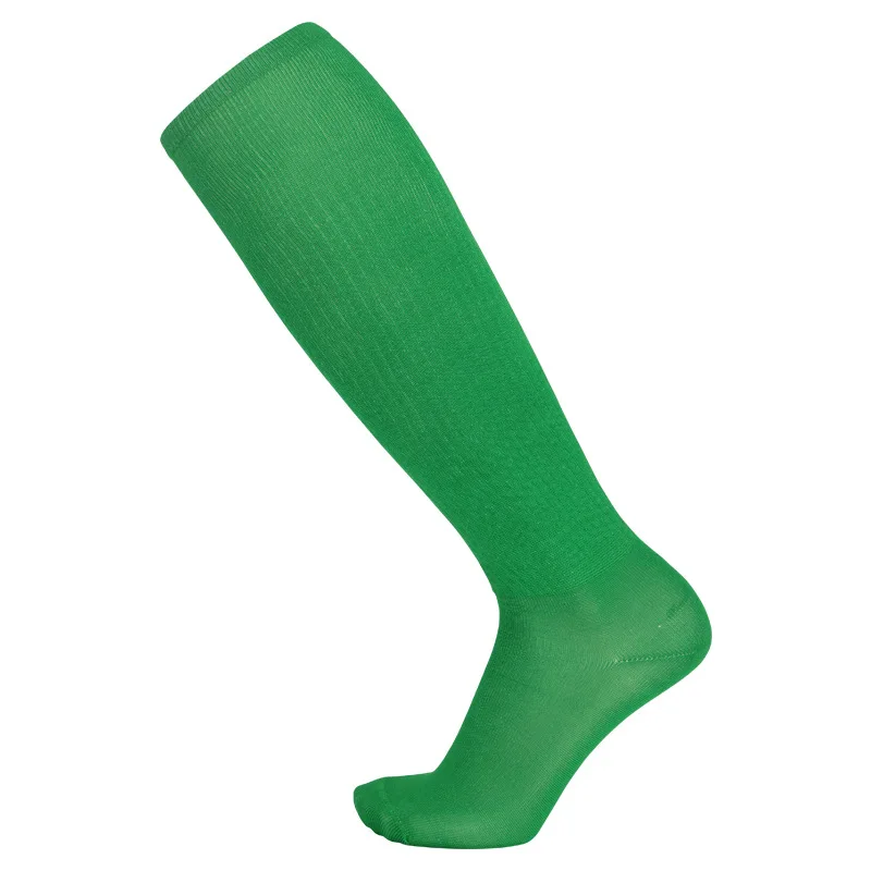 1 Paar dünne einfarbige High Tube Training Fußball Socken Herren profession elle Long Tube Sports ocken für Kinder über dem Knie